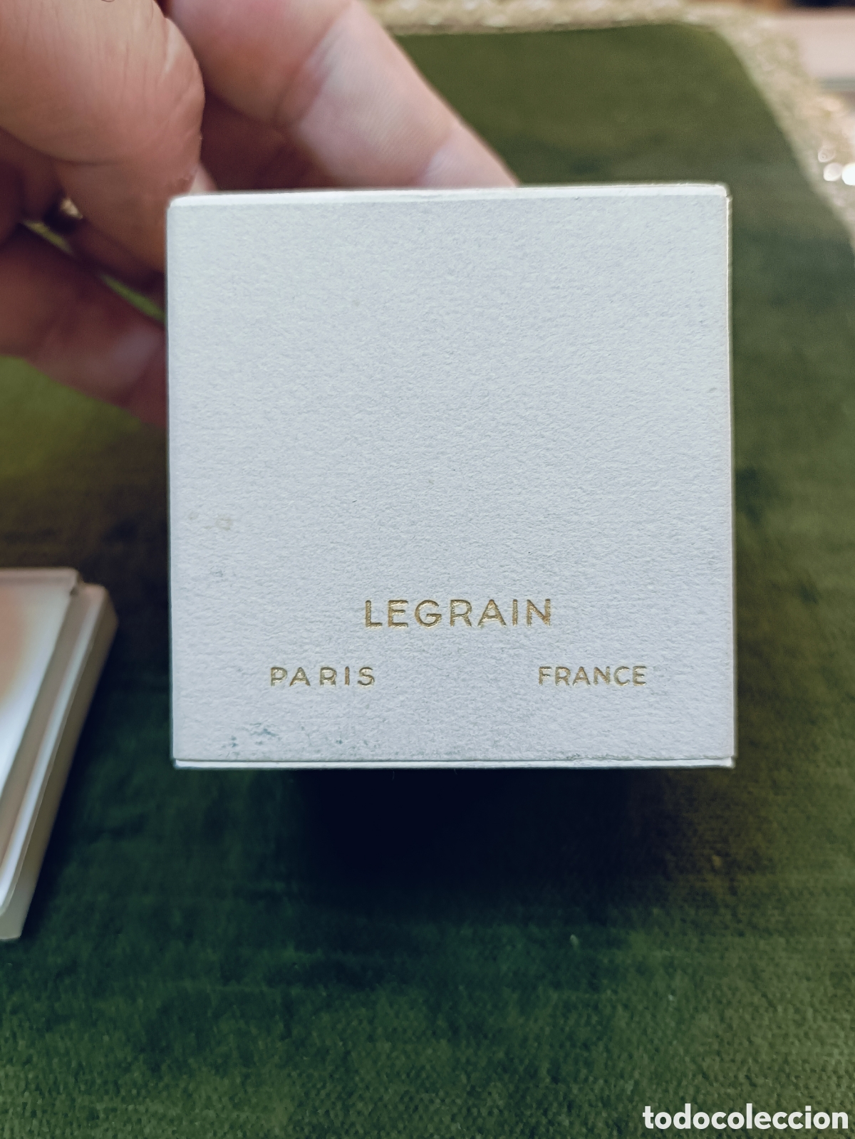 Miniaturas de perfumes antiguos: CHANTAGE. LEGRAIN PARIS . EXTRAIT DE PERFUME. - Foto 6