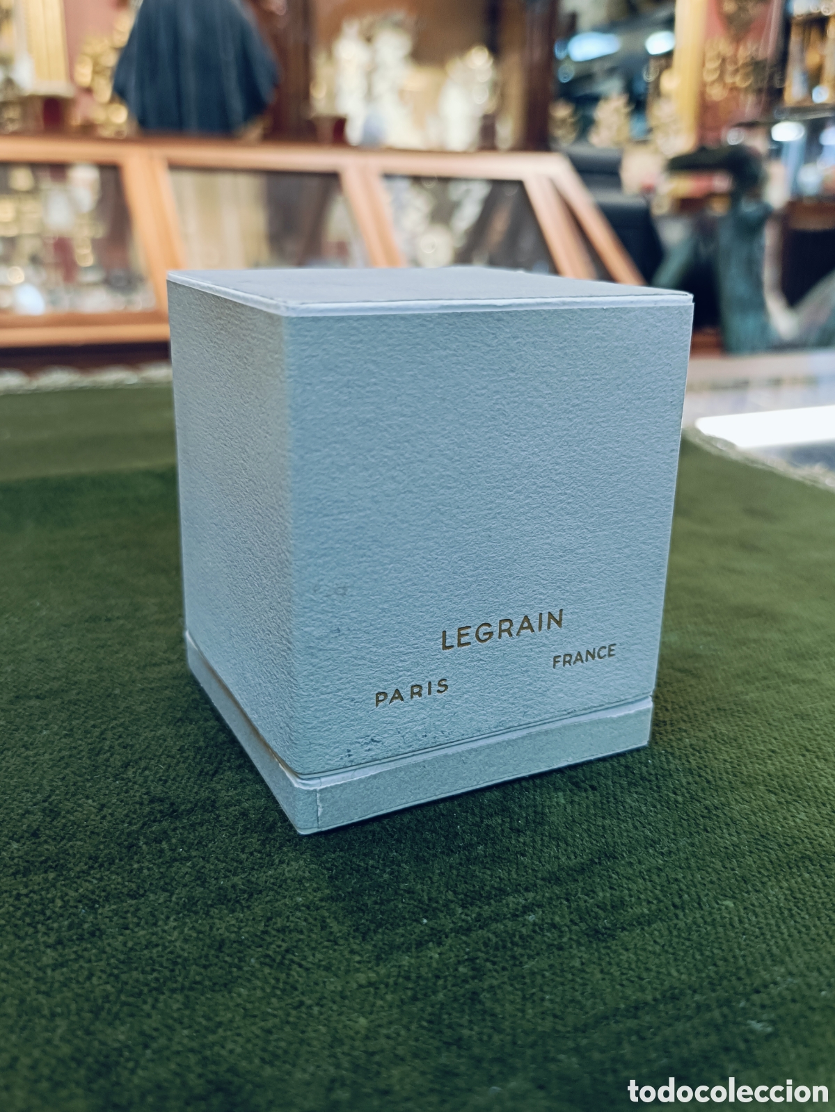 Miniaturas de perfumes antiguos: CHANTAGE. LEGRAIN PARIS . EXTRAIT DE PERFUME. - Foto 7