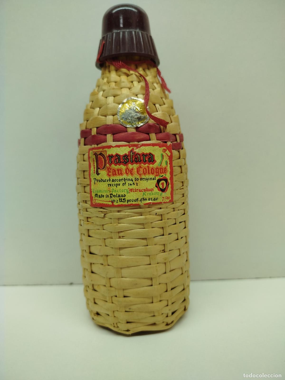Miniaturas de perfumes antiguos: BOTELLA VINTAGE DE AGUA DE COLONIA PRASTARA - FRAGANCIA HISTORICA POLACA