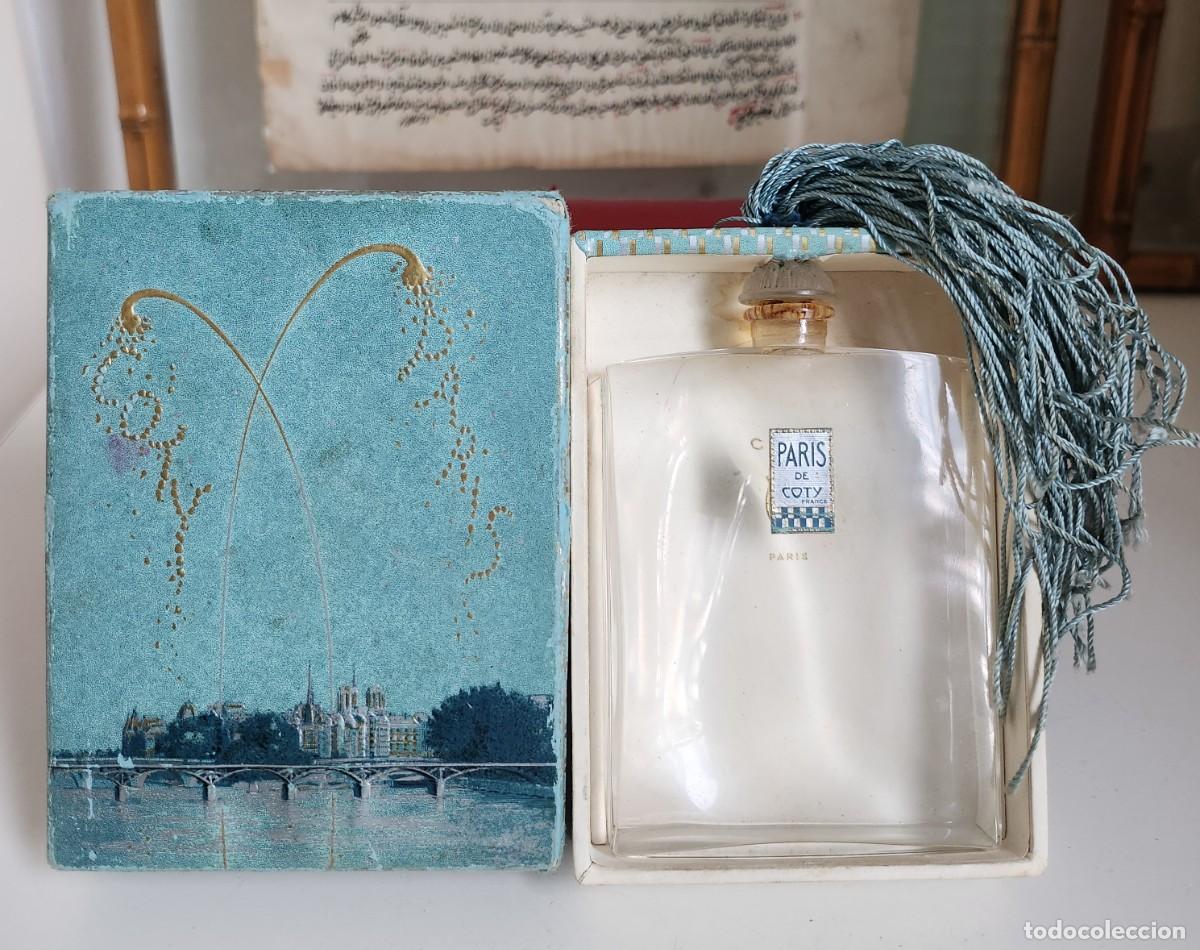 Miniaturas de perfumes antiguos: COTY, ANTIGUO FRASCO PERFUME &rdquo;PARIS&rdquo;
