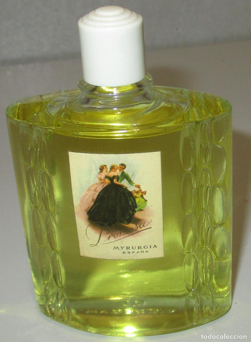 Miniaturas de perfumes antiguos: Frasco de colonia eau de toilette 95 ml. , PROMESA, MYRURGIA, a&ntilde;os 60