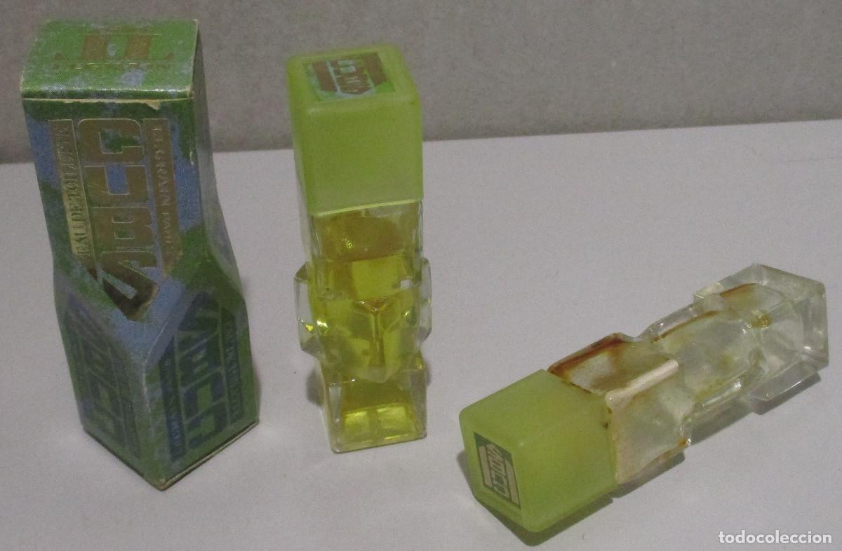 Miniaturas de perfumes antiguos: Frasco colonia eau de toilette, 10 ml. aprox., CUBS, de Legrain, a&ntilde;os 80