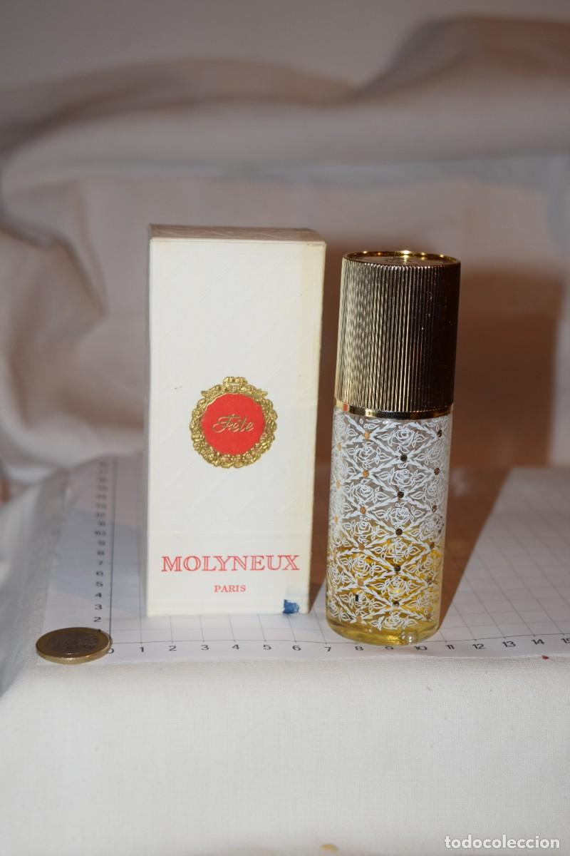 Miniaturas de perfumes antiguos: F&ecirc;te de MOLYNEUX / Atomizador - VINTAGE - ESTUCHE/CAJA ORIGINAL - Ref. 2577 - 2 Fl. OZ. 60 CC &iexcl;Mira!
