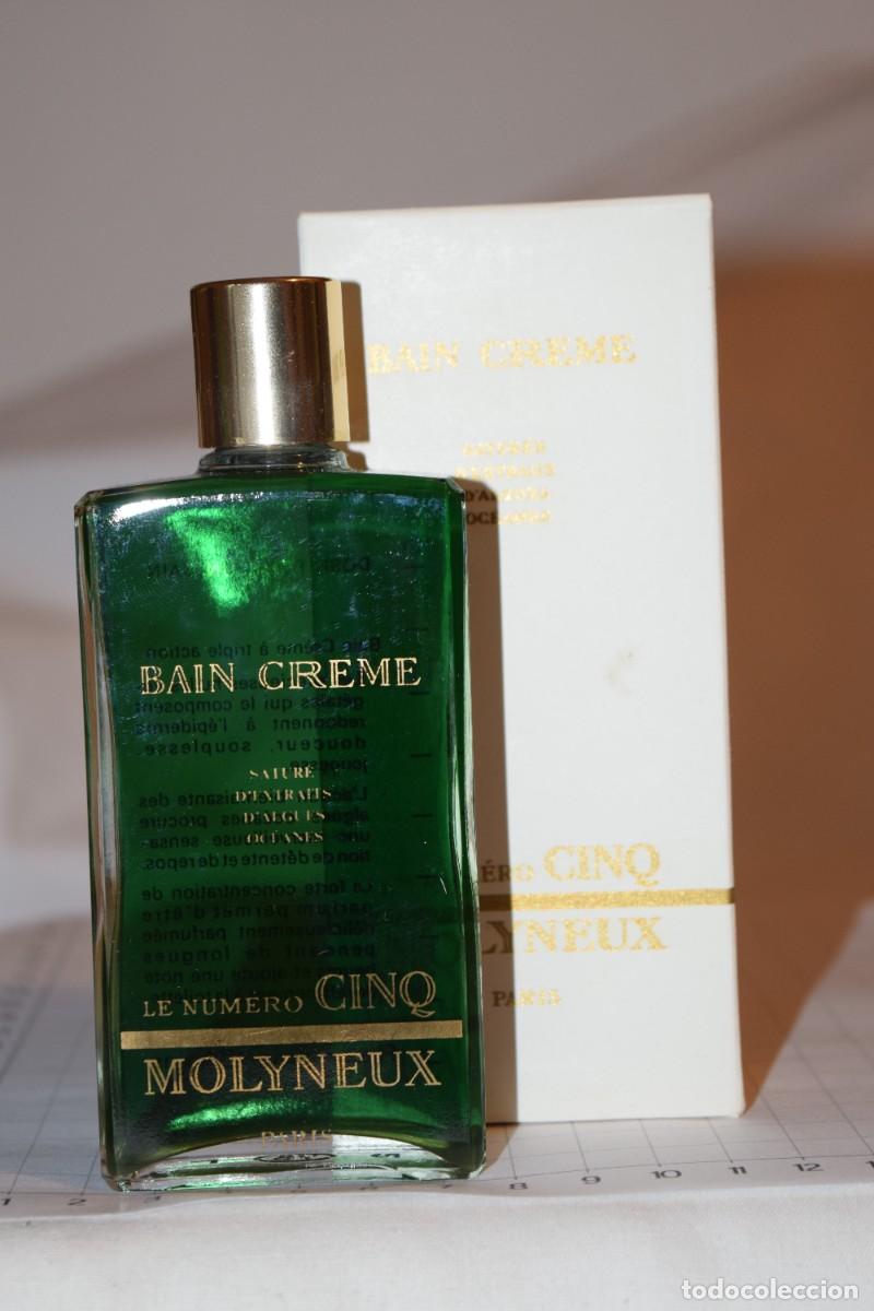 Miniaturas de perfumes antiguos: Le num&eacute;ro CINQ MOLYNEUX - Paris / BAIN CREME - Ref. 6092 - Estado EXCELENTE - &iexcl;Mira fotos/detalles!