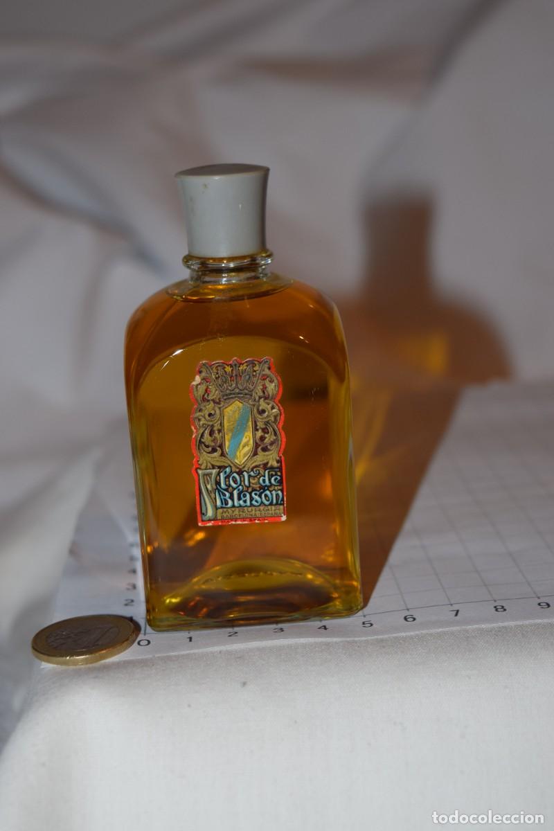 Miniaturas de perfumes antiguos: Vintage colonia / FLOR de BLAS&Oacute;N de MYRURGIA - 100 Ml - Completa, buen estado &iexcl;Mira fotos/detalles!