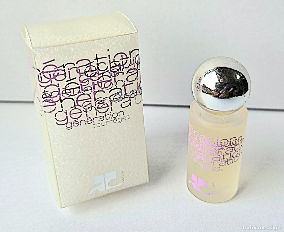 Miniaturas de perfumes antiguos: COURR&Eacute;GES G&Eacute;N&Eacute;RATION EDT 5 ML
