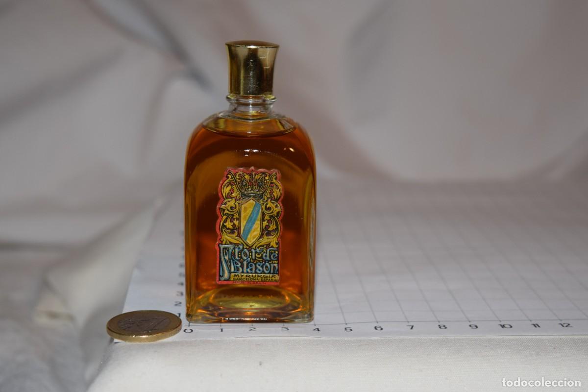 Miniaturas de perfumes antiguos: Vintage colonia / FLOR de BLAS&Oacute;N de MYRURGIA - 50 Ml - Completa, buen estado - &iexcl;Mira fotos/detalles!