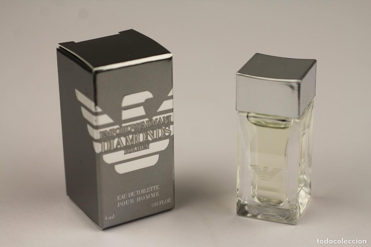 Miniaturas de perfumes antiguos: EMPORIO ARMANI DIAMONDS FOR MEN EDT 4 ml