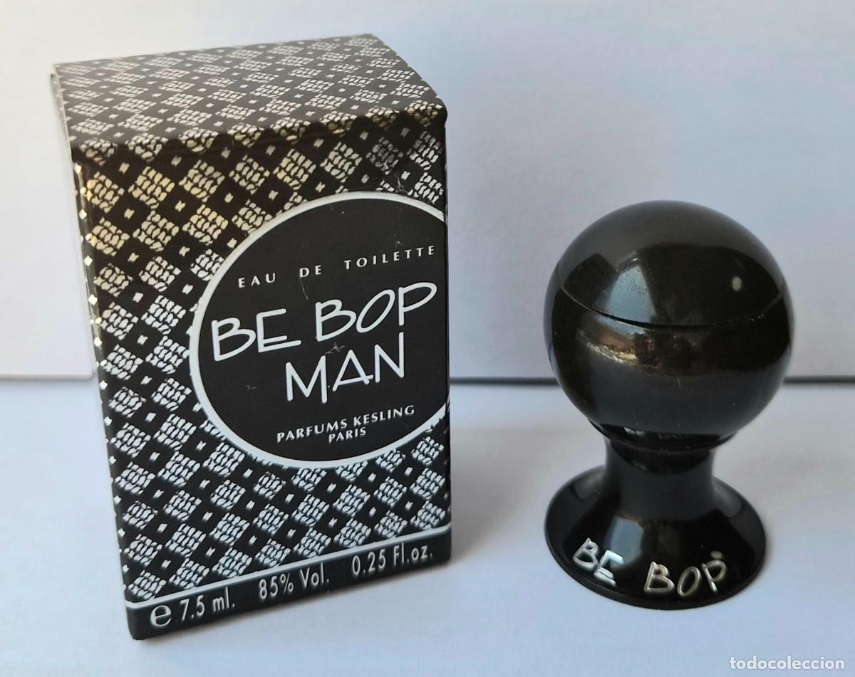Miniaturas de perfumes antiguos: KESLING BE BOP MAN EDT 7,5 ML
