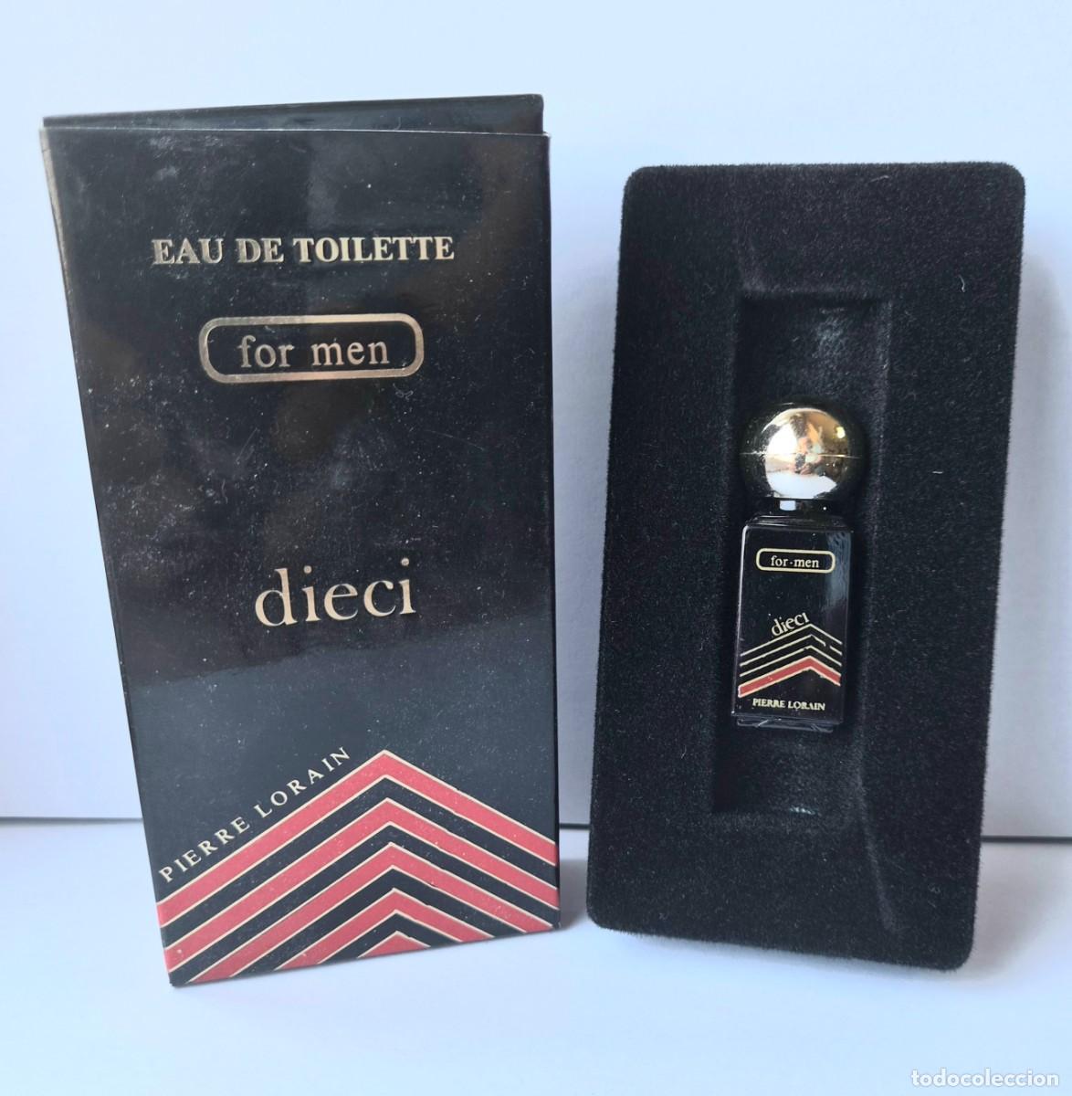 Miniaturas de perfumes antiguos: PIERRE LORAIN DIECI -Primera versi&oacute;n- EDT 5 ml