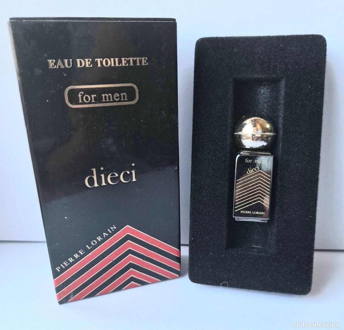 Miniaturas de perfumes antiguos: PIERRE LORAIN DIECI -Segunda versi&oacute;n- EDT 5 ml
