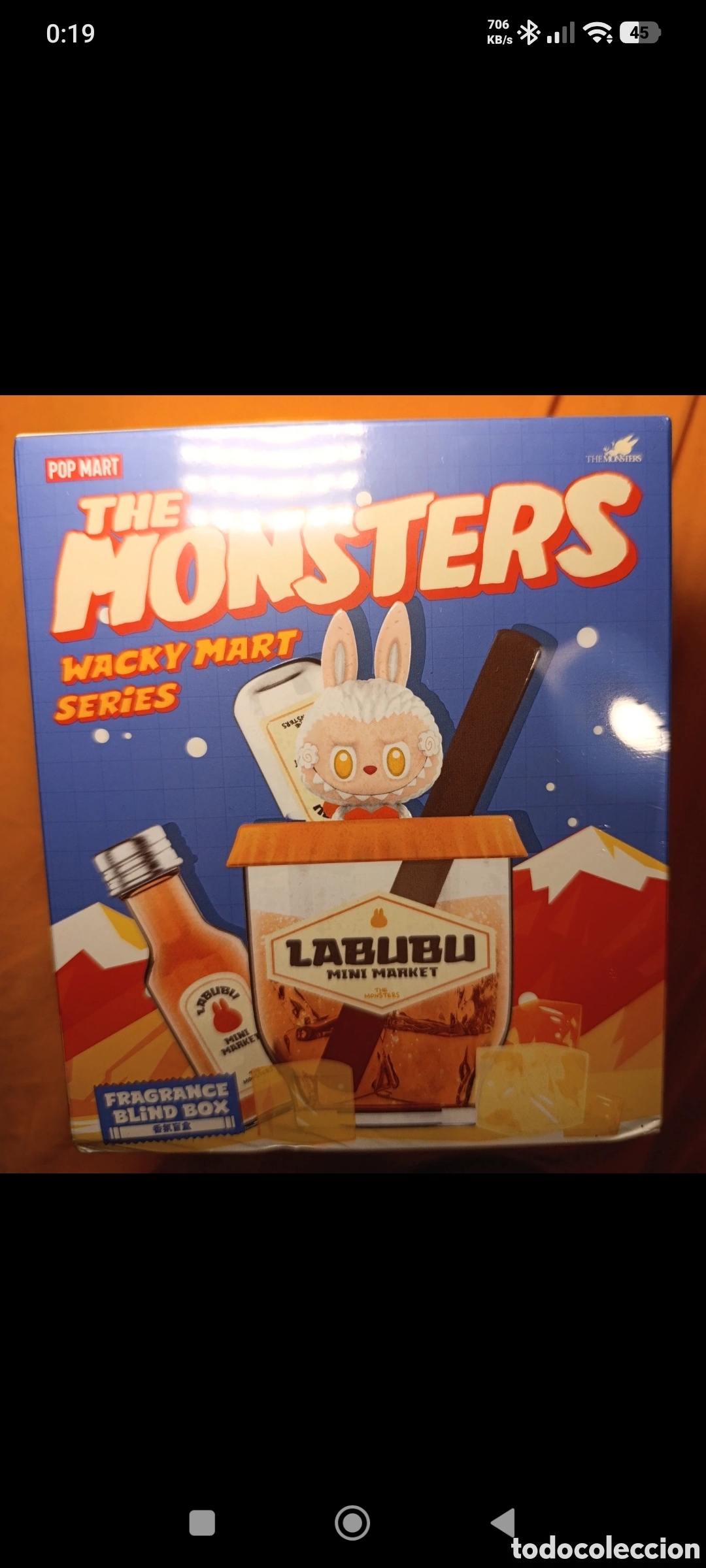 Miniaturas de perfumes antiguos: Fragancia BlindBox Labubu Minimarket