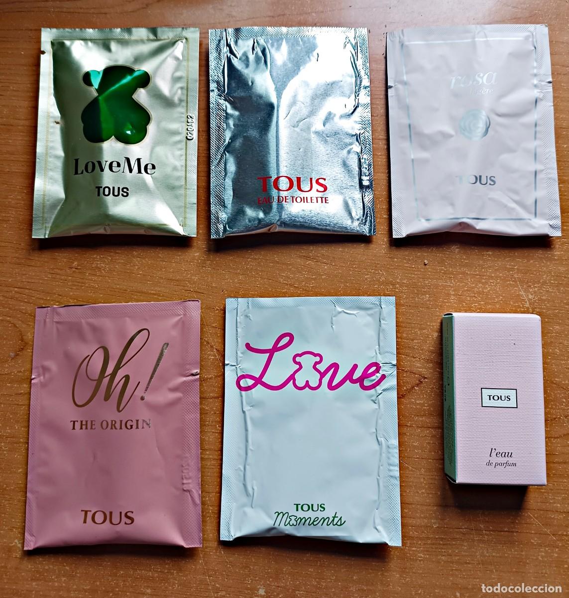 Miniaturas de perfumes antiguos: Lote 7 muestras de perfumes Tous