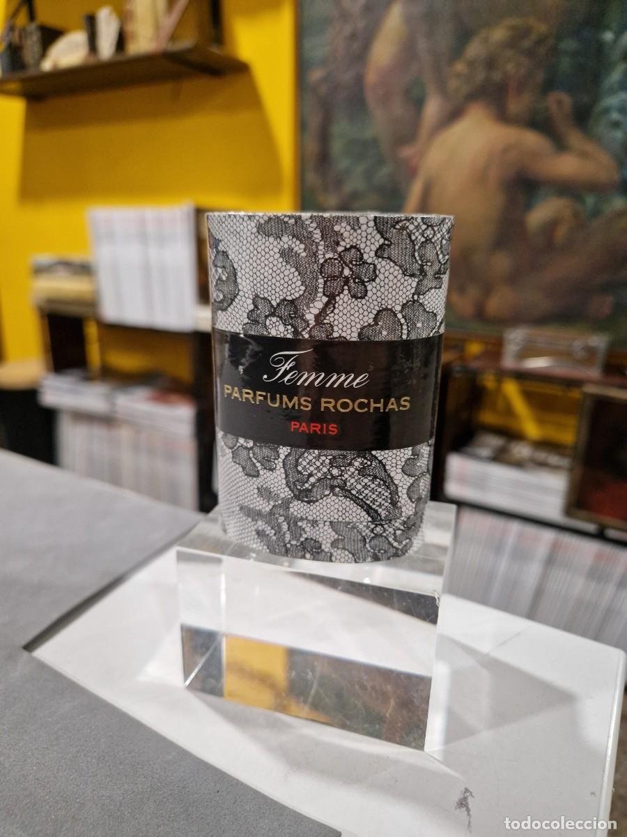 Miniaturas de perfumes antiguos: Femme, parfums Rochas, Par&iacute;s. Como nuevo, precintado.