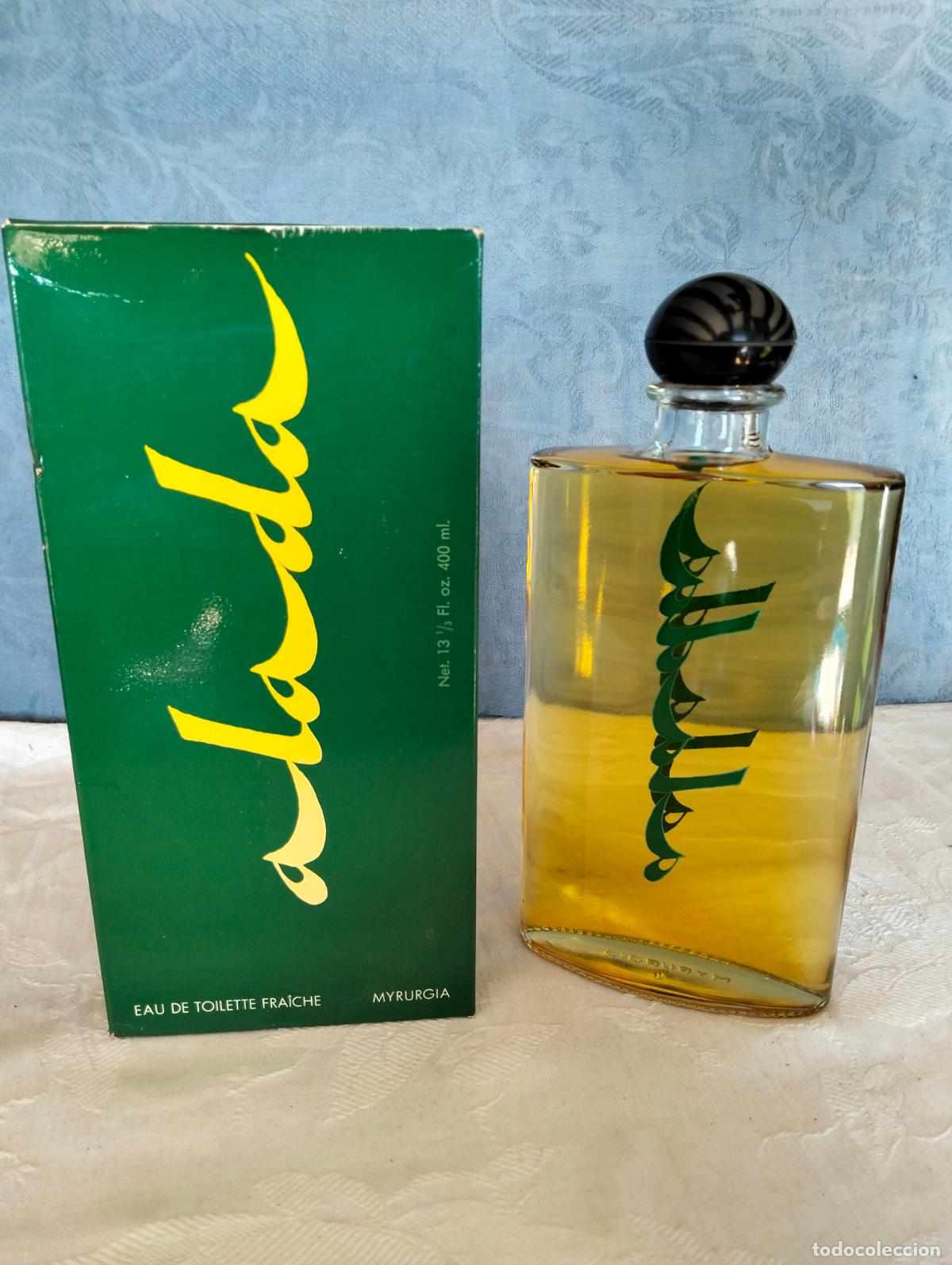 Miniaturas de perfumes antigos: Alada Myrurgia 400 ml perfume agua de colonia bote frasco eau de toilette cologne