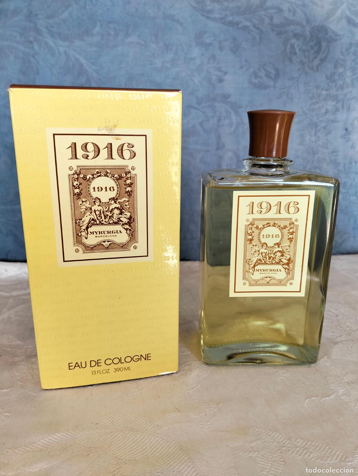 Miniaturen von alten Parf&uuml;men: 1916 Myrurgia 390 ml perfume agua de colonia bote frasco eau de toilette cologne