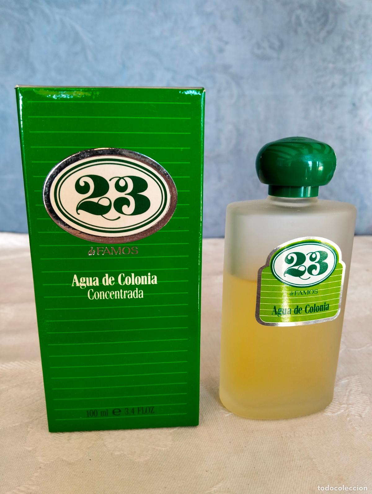 Miniaturas de perfumes antigos: 23 de famos concentrada 100 ml perfume agua de colonia bote frasco eau de toilette cologne