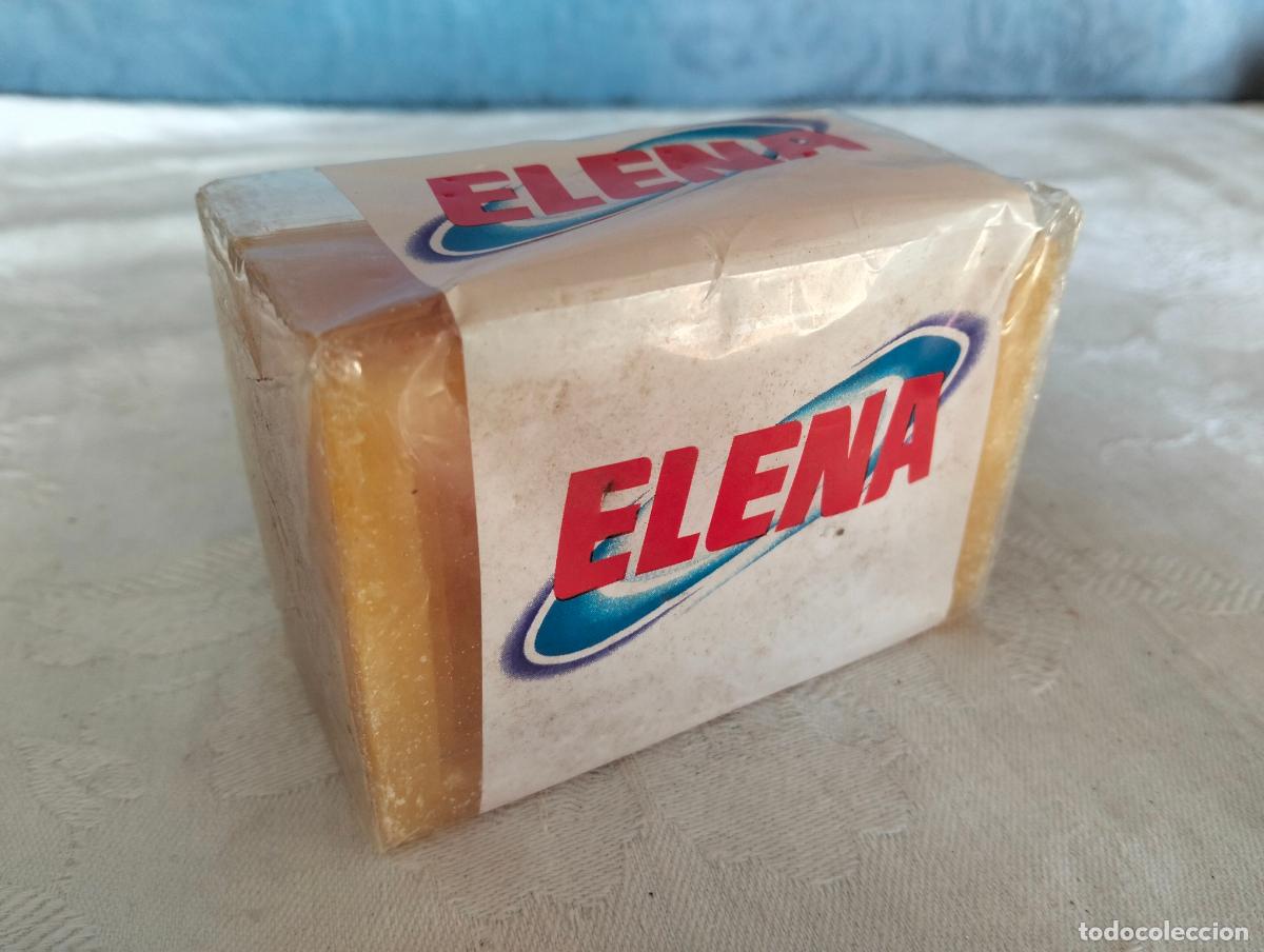Miniaturas de perfumes antigos: Pastilla de jab&oacute;n Elena 250 g a&ntilde;os 70 sin estrenar