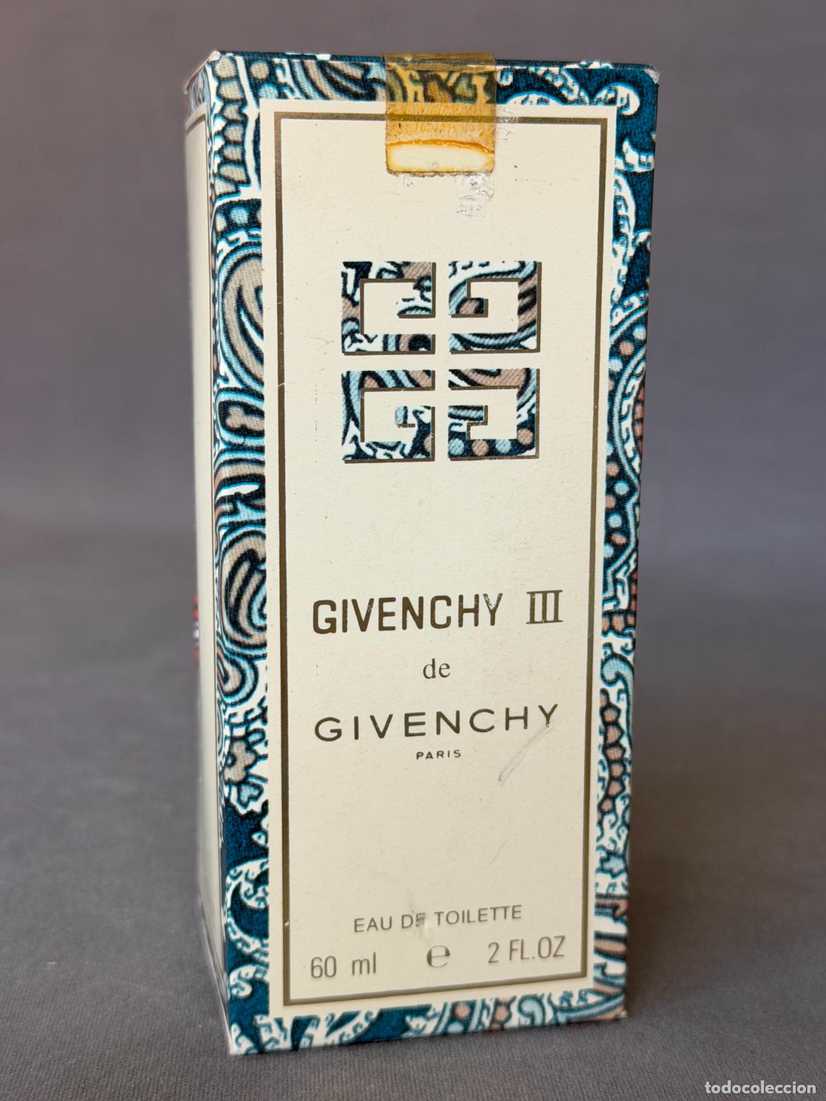 Miniaturas de perfumes antiguos: Vintage Givenchy III Paris , eau de toilette , 60 ml , 2 fl. oz. ref. 3245 , 1980s.