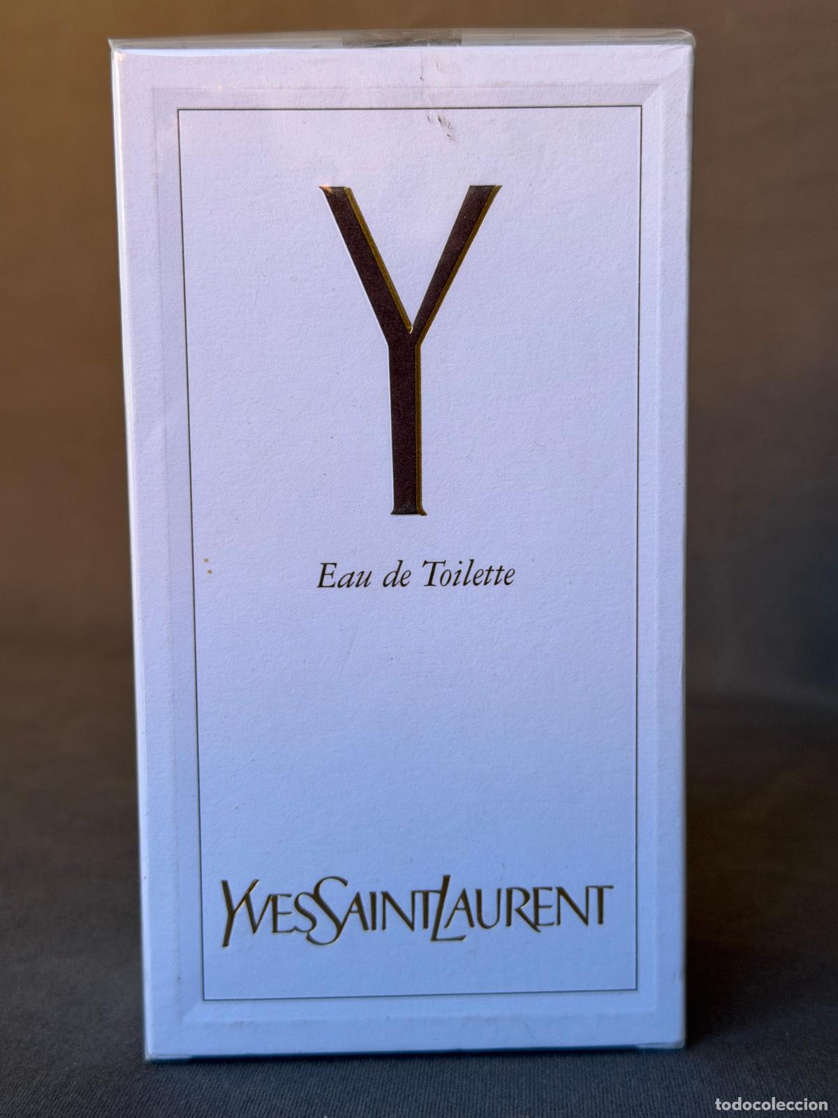 Miniaturas de perfumes antiguos: Vintage Y de Yves Saint Laurent, eau de toilette , 200 ml, nuevo , de 1988 aprox.