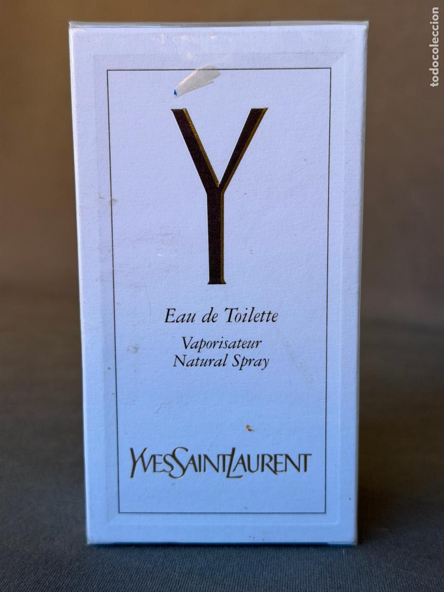 Miniaturas de perfumes antiguos: Vintage Y de Yves Saint Laurent, eau de toilette , vaporisateur , 100 ml, nuevo , de 1988 aprox.