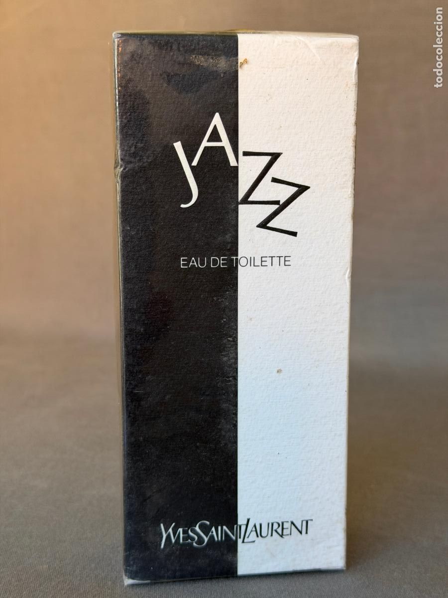 Miniaturas de perfumes antiguos: Perfume Vintage Jazz de Yves Saint Laurent, Eau de Toilette, 75 ml, nuevo , de 1988 aprox.