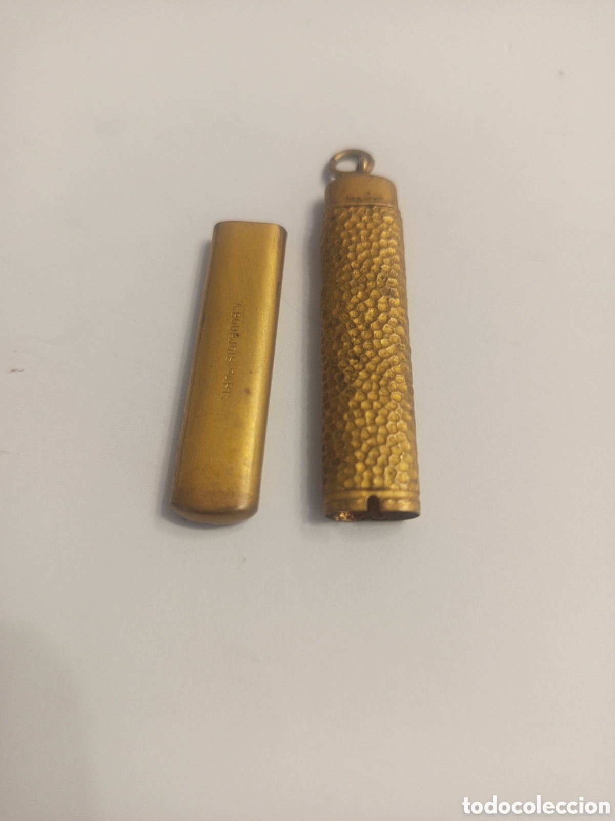 Miniaturas de perfumes antiguos: Bonita funda perfumero franc&eacute;s