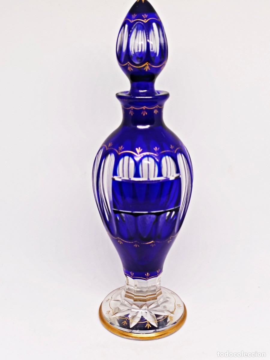Miniaturas de perfumes antiguos: Christian Dior ANFORA Baccarat 17cm.