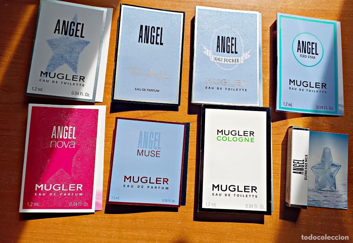 Miniaturas de perfumes antiguos: Lote muestras perfumes Thierry Mugler mujer