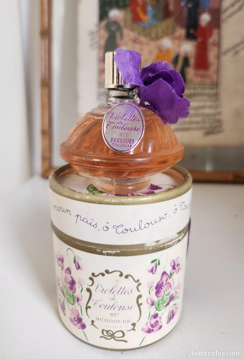 Miniaturas de perfumes antiguos: VIOLETTES DE TOULOUSE de BERDOUES, TAMA&Ntilde;O MEDIANO