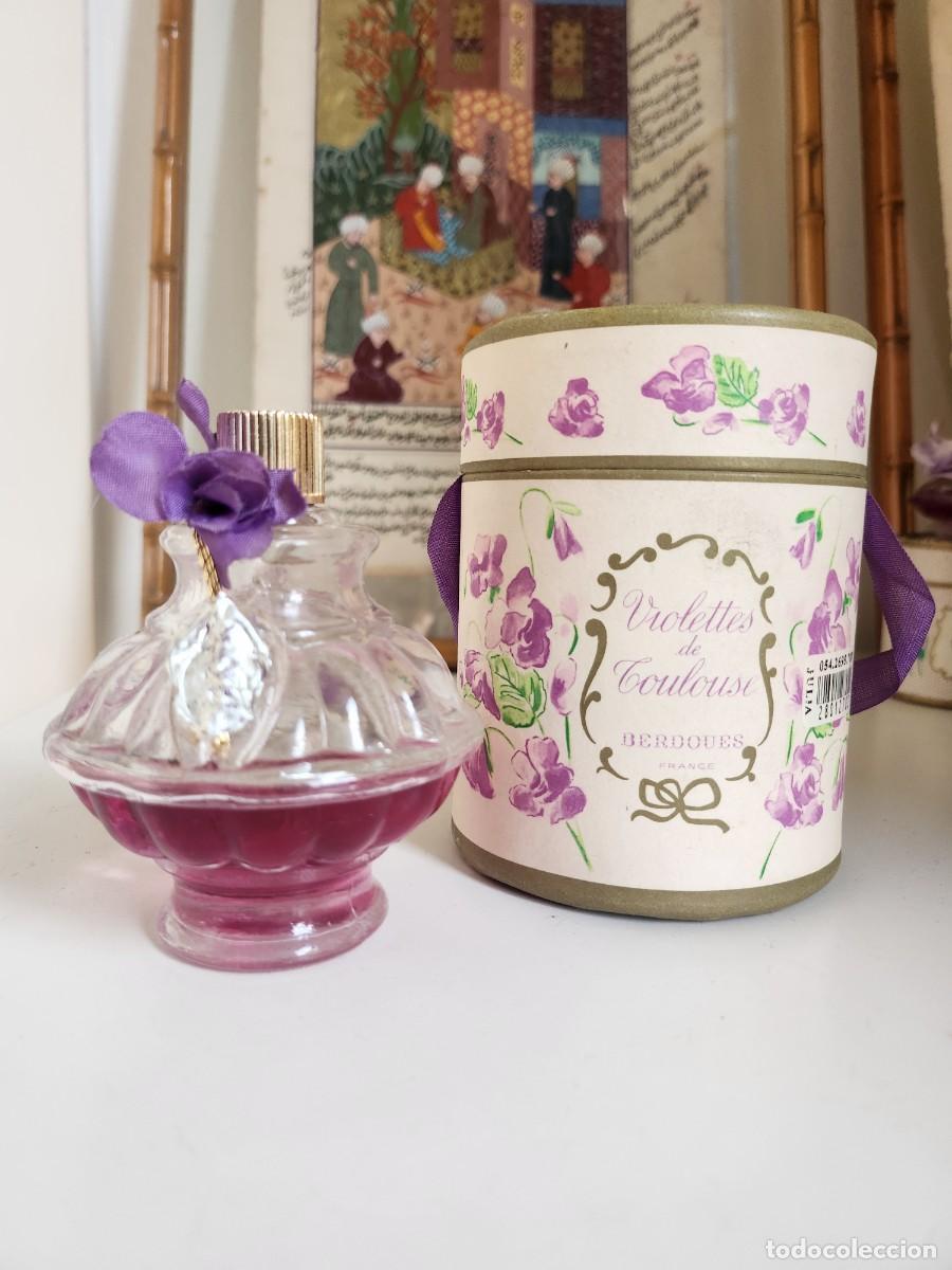 Miniaturas de perfumes antiguos: VIOLETTES DE TOULOUSE de BERDOUES, TAMA&Ntilde;O GRANDE
