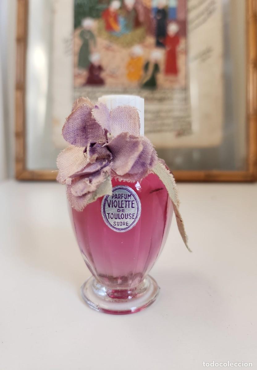 Miniaturas de perfumes antiguos: VIOLETTES DE TOULOUSE PERFUME de SUDRE, FRANCIA
