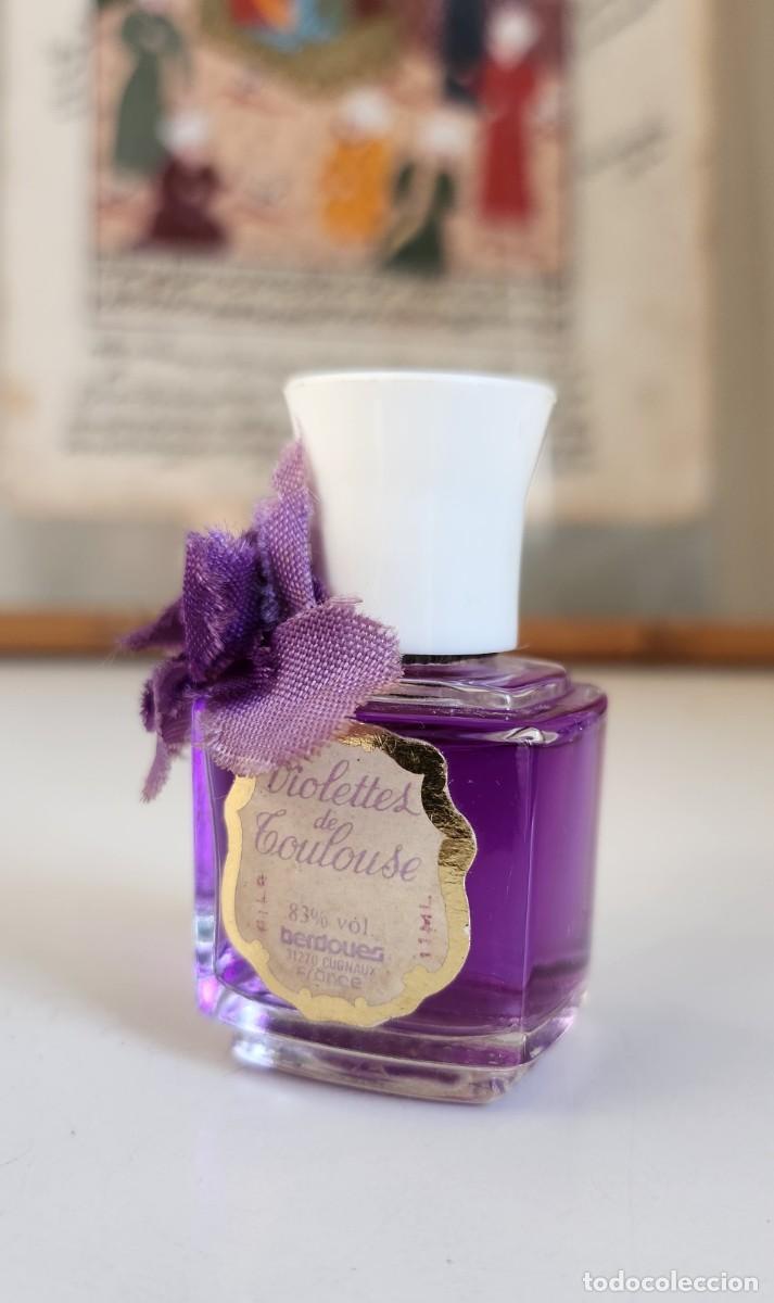 Miniaturas de perfumes antiguos: VIOLETTES DE TOULOUSE de BERDOUES, FRANCIA