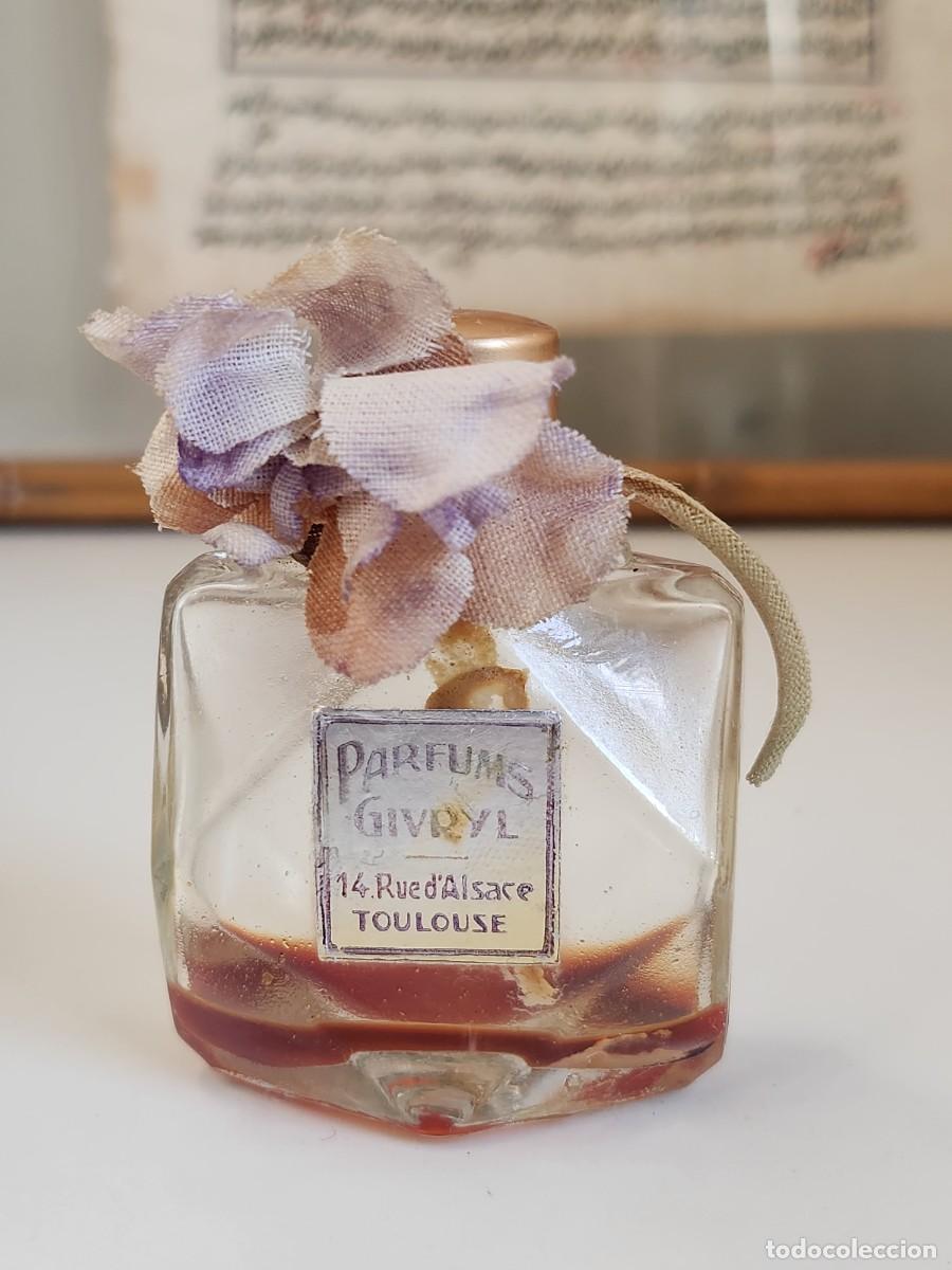 Miniaturas de perfumes antiguos: ANTIGUO FRASCO DE PERFUME GIVRYL, TOULOUSE