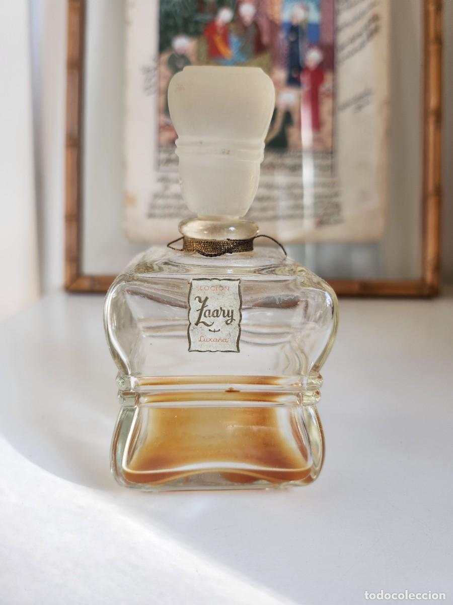 Miniaturas de perfumes antiguos: ANTIGUO FRASCO DEL PERFUME &rdquo;ZAARY&rdquo; de LUXANA, ESPA&Ntilde;A