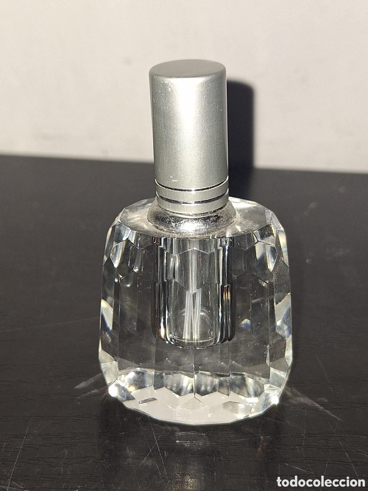 Miniaturas de perfumes antiguos: Dispensador de colonia cristal