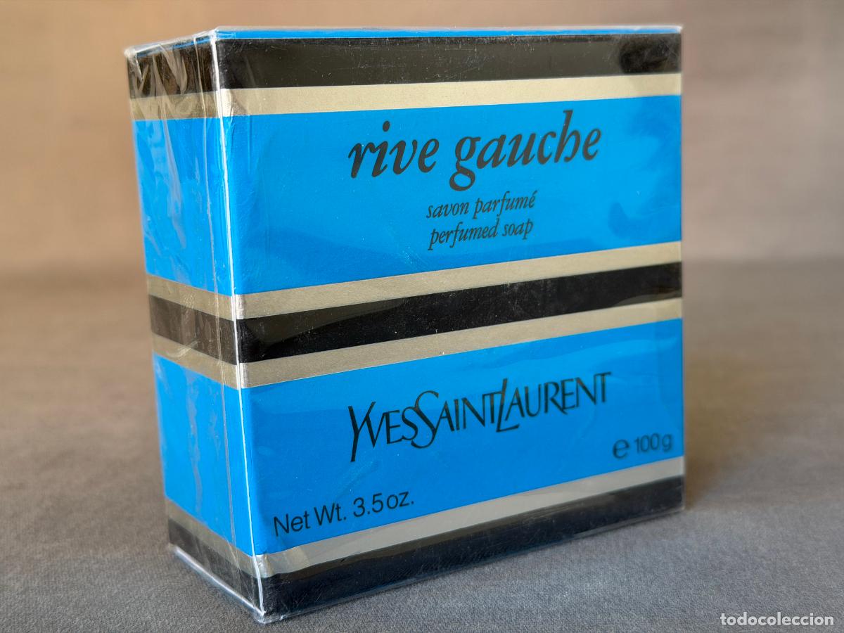 Miniaturas de perfumes antiguos: Vintage yves saint laurent , savon parfum&eacute; , 100 ml. 1980s. YSL