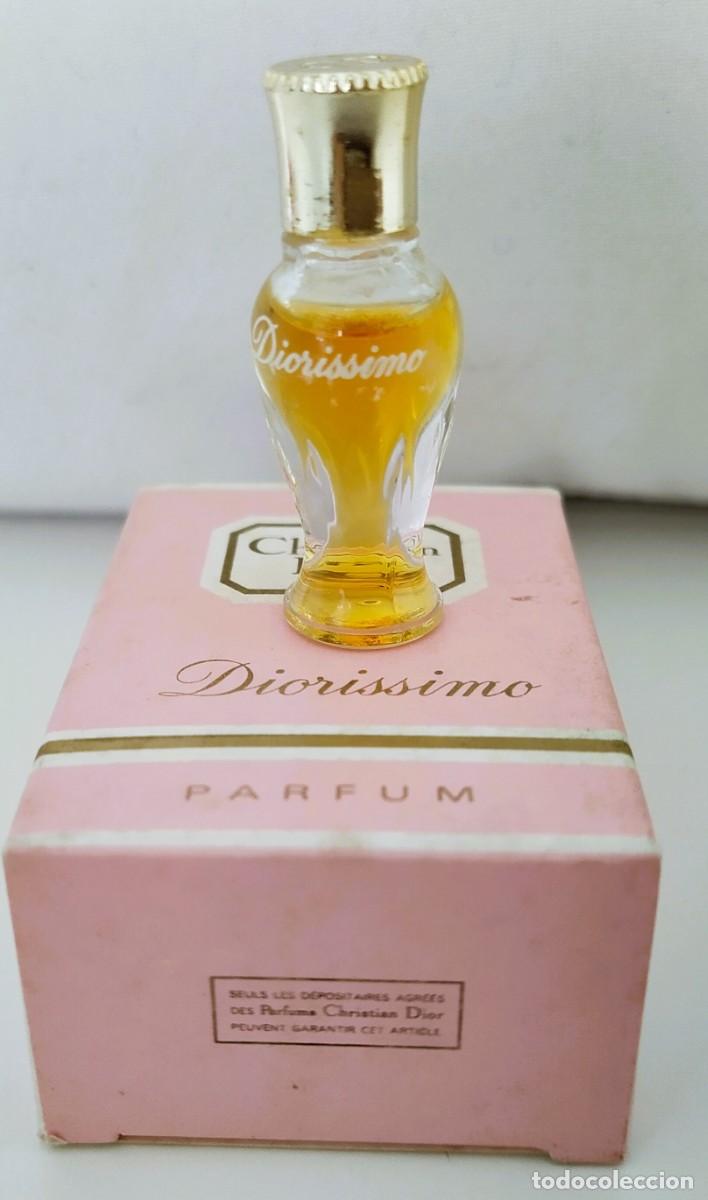 Miniatures of antique perfumes: Miniatura de perfume de colecci&oacute;n Diorissimo Parfum de Christian Dior
