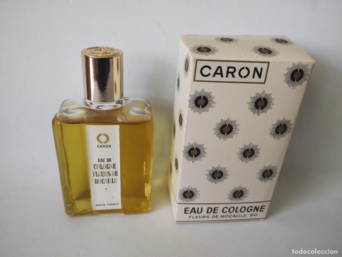 Miniaturas de perfumes antiguos: Perfume Fleurs de Rocaille de Caron, eau de cologne 65 ml