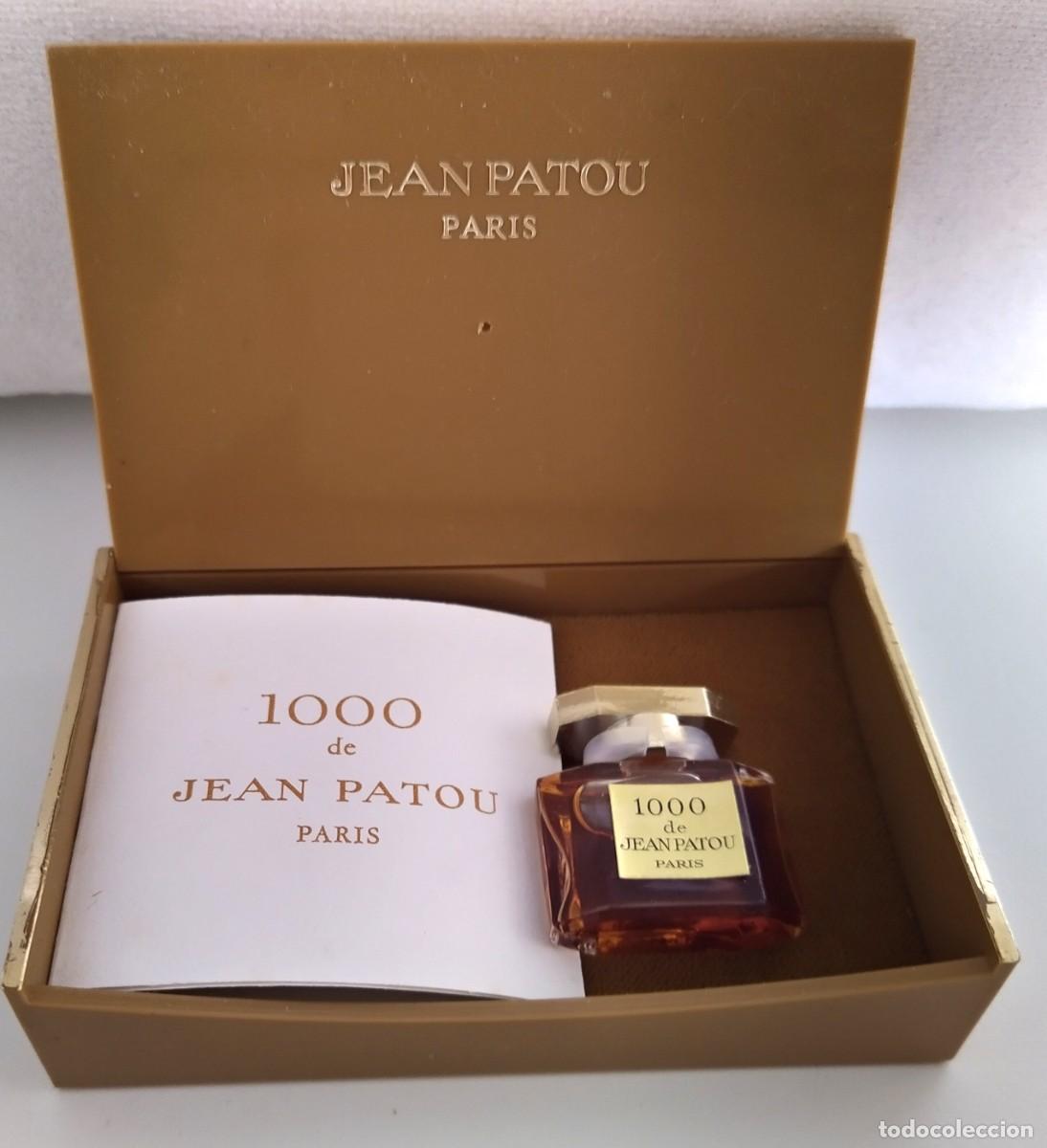 Miniaturas de perfumes antiguos: Miniatura de perfume de colecci&oacute;n Jean Patou 1000 Extrait