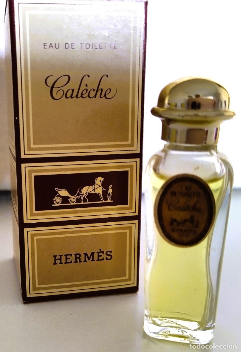 Miniaturas de perfumes antiguos: Miniatura de perfume de colecci&oacute;n Herm&egrave;s Cal&egrave;che Eau de toilette 7 ml