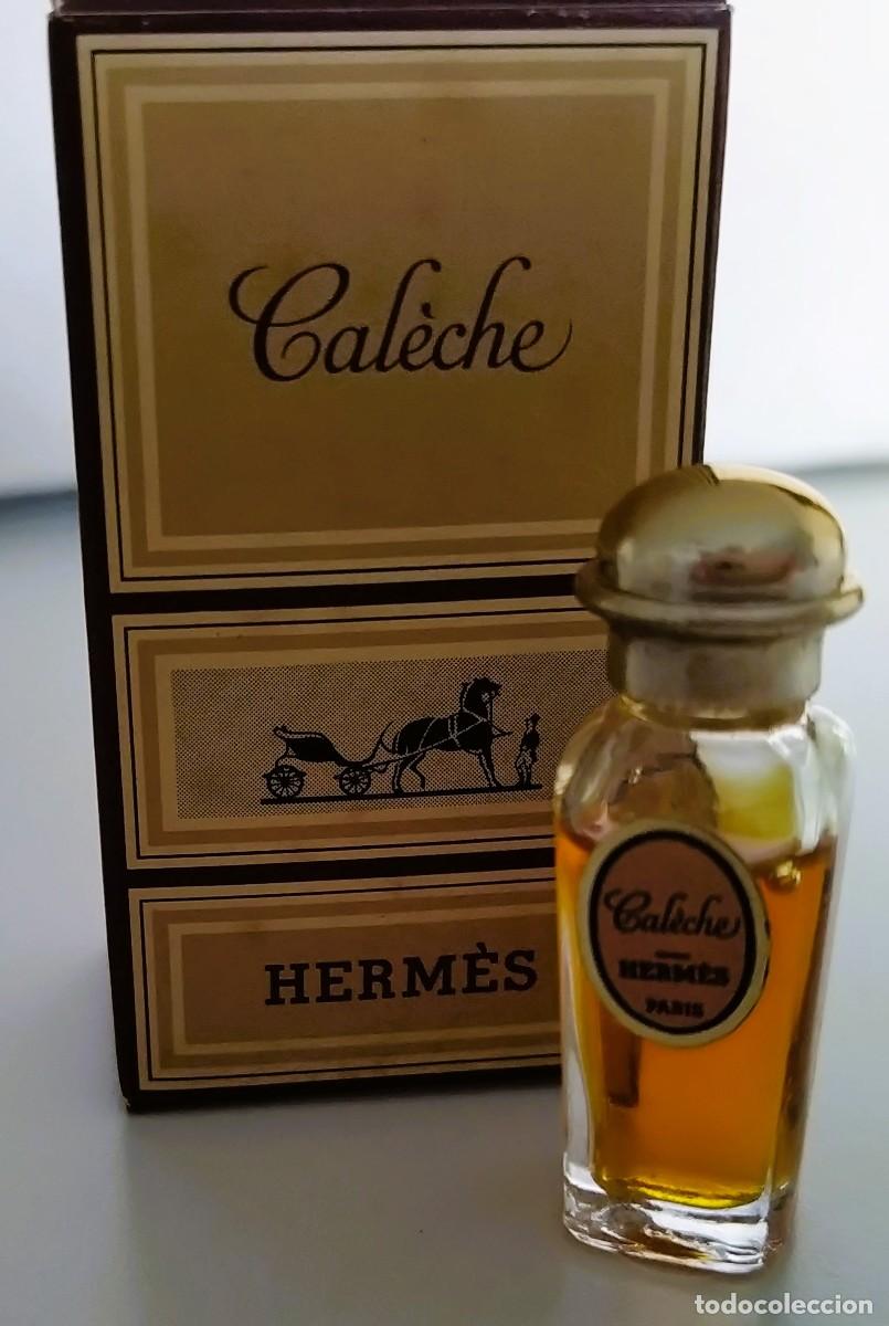 Miniaturas de perfumes antiguos: Miniatura de perfume de colecci&oacute;n Herm&egrave;s Cal&egrave;che Parfum 2,5 ml