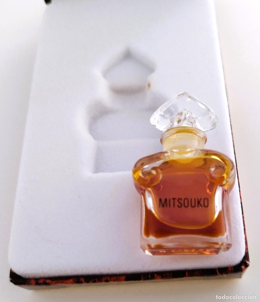 Miniaturas de perfumes antiguos: Miniatura de perfume de colecci&oacute;n Guerlain Mitsouko Parfum 2 ml