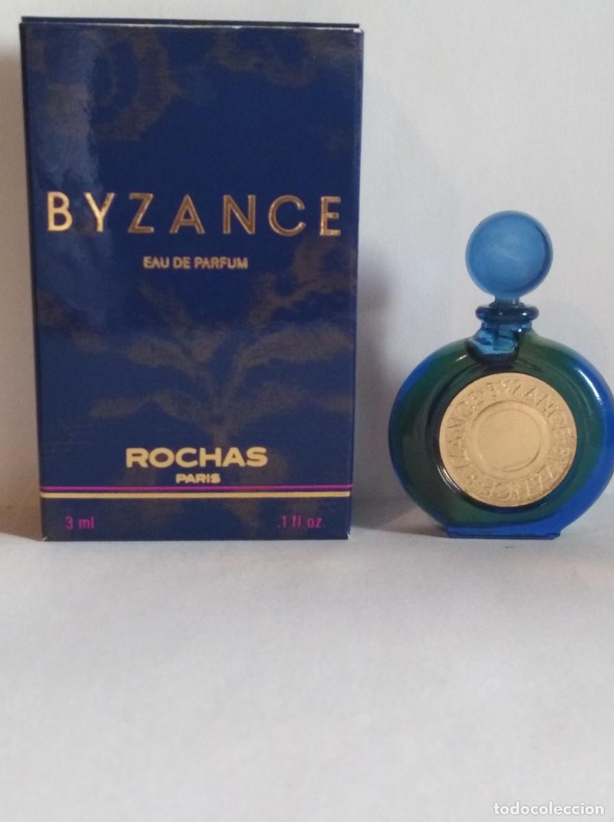 Miniaturas de perfumes antiguos: Miniatura perfume Rochas BYZANCE