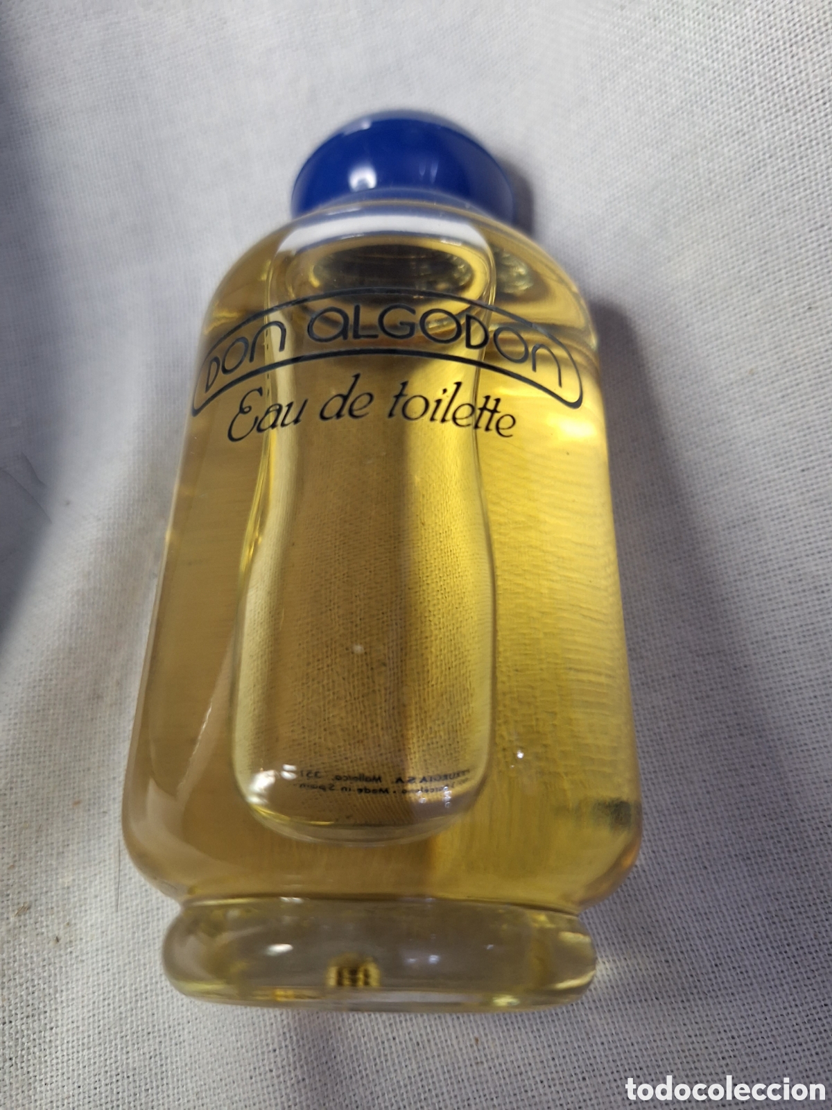Miniaturas de perfumes antiguos: Botella de colonia DON ALGODON - Foto 3