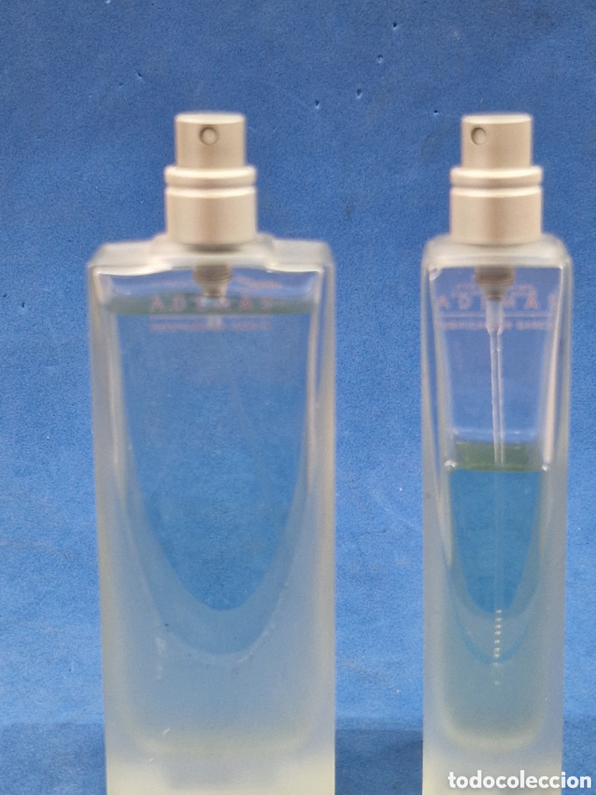 Miniaturas de perfumes antiguos: Ademas , Purificaci&oacute;n Garc&iacute;a, lote 2 tester ,colonia y perfume