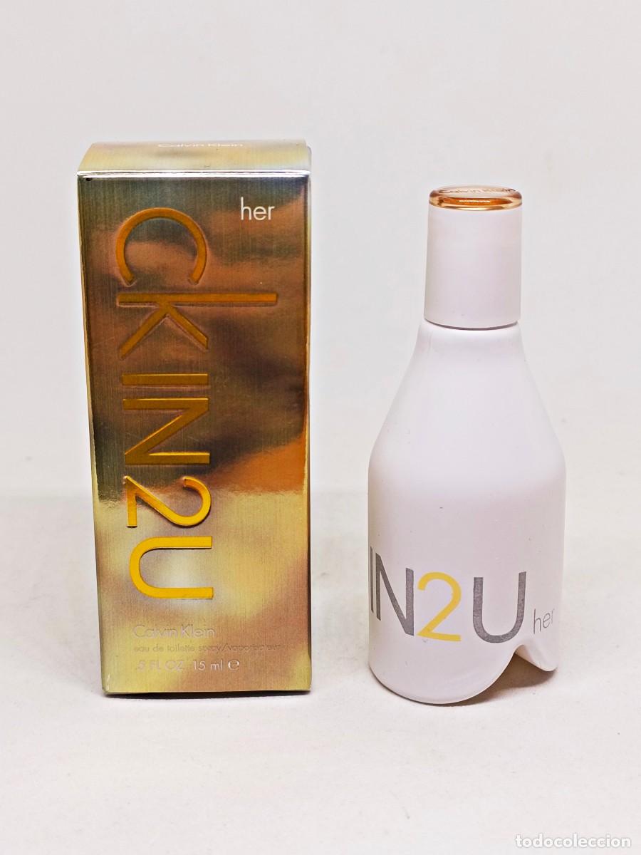 Miniaturas de perfumes antiguos: Calvin Klein CKIN2U Her 15ml Tama&ntilde;o bolso o viaje