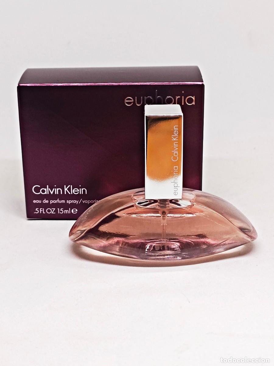 Miniaturas de perfumes antiguos: Calvin Klein Euphoria 15ml Tama&ntilde;o bolso o viaje
