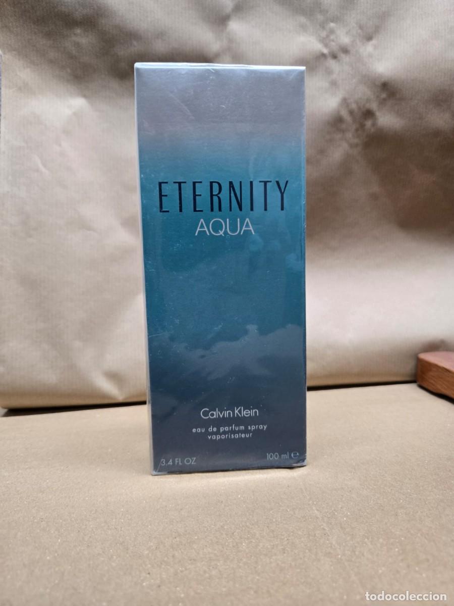 Miniaturas de perfumes antiguos: Calvin Klein Eternity Aqua pour Woman 100 ML. Rare, discontinued!