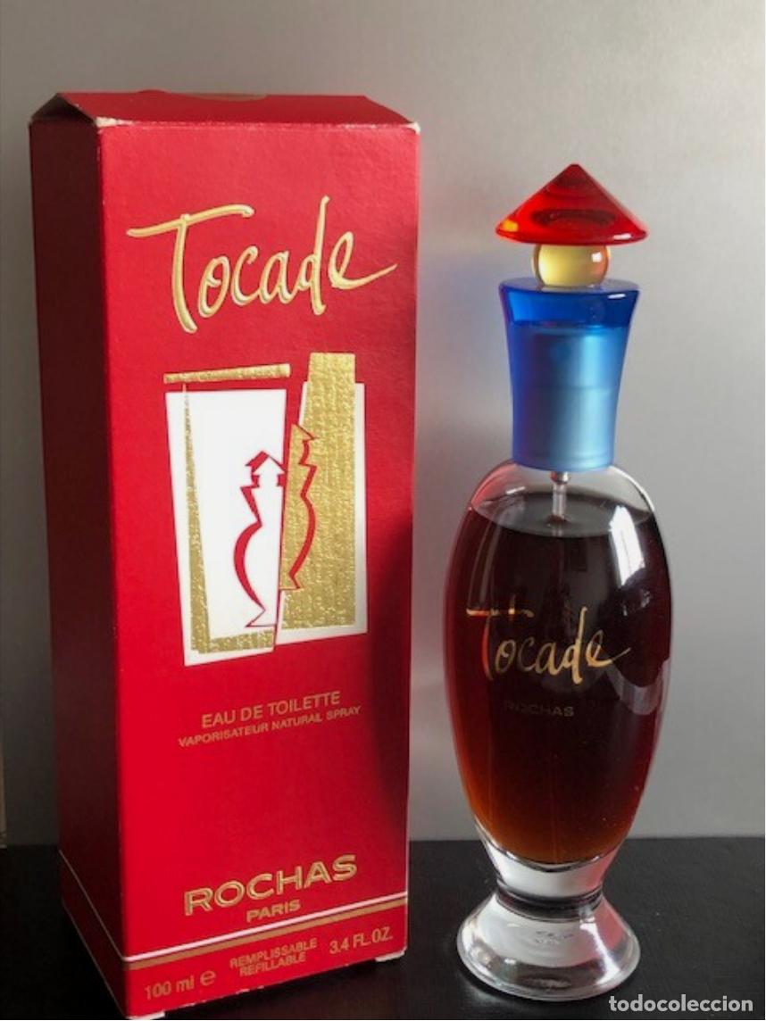Miniaturas de perfumes antiguos: TOCADE EDT (Refillable - Rechargeable) de Rochas 100ml. VINTAGE